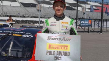 Ben Maier Earns First Pole, Sets Track Record in CUBE 3 Architecture TA2 Series Qualifying at WWTR